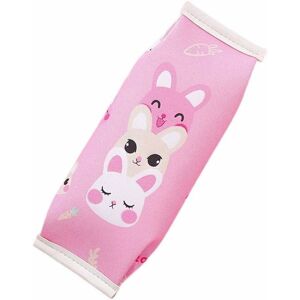 Denuotop - Cute Milk Shape Pencil Case Cartoon Rabbit Pen Bag for Kids Girls Waterproof pu Leather Pocket Stationery Portable Zipper Bag (Pink-2)