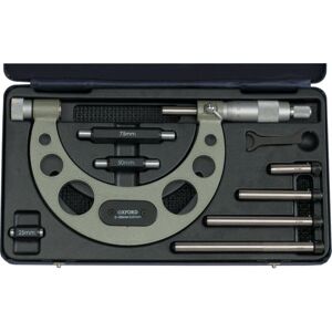 Oxford - 0-150mm Interchangeable Anvil Micrometer