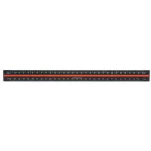 VOW - Linex Aluminium Triscale 30cm Blk - MF46300