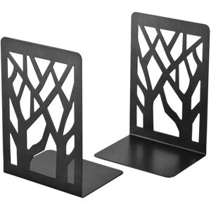 Pesce - Metal Kids cd Book Holder, Bookshelf Book Holder, Invisible Bookshelf dvd Folder Rack, 3 Pair Black Schwarz Book Holder