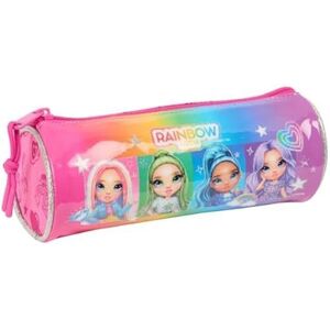 Round School Pencil Case - SAFTA - Rainbow High Shine - Multicolor - Comfortable - Children 5-14 Years Round School Pencil Case - SAFTA - Rainbow High Shine - Multicolor - Comfortable - Children 5-14 Years