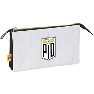 Safta Kings League Pío Triple Pencil Case for Children, ideal for School-Age Children, Comfortable and Versatile, quality and Safta Kings League Pío Triple Pencil Case for Children, ideal for School-Age Children, Comfortable and Versatile, quality and