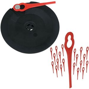 Trimmer Cutting Disc & Plastic Blade art 26 accu easytrim + 20 Blades - Bosch