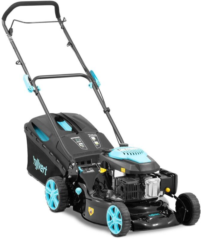 HILLVERT Petrol lawn mower Petrol mower Cutting 45.7 cm 3.3 kW Cutting height 25-75 mm