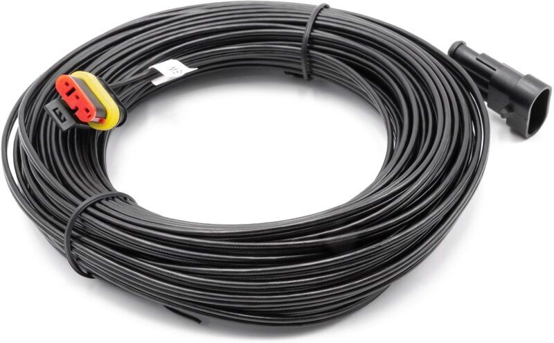 Transformer Cable compatible with Gardena Smart Sileno Set, Sileno+ Set Robotic Lawn Mower - Low Voltage Cable Wire, 20m - Vhbw