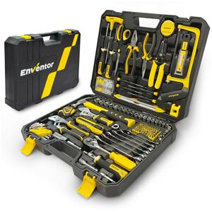 Tool Kit Set, 218PCS General Household Hand Tool Kit with Storage Toolbox, Small Tool Kits : SGRD003 - Enventor