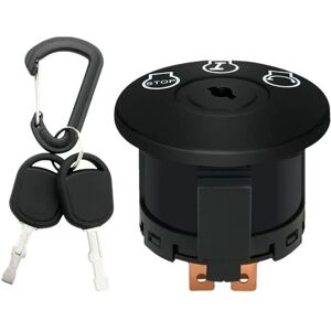 TLILY Lawn Mower Tractor Ignition with Key Button Plug-&-Play Easy to Install for Most