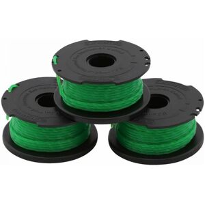 CYSLMUK Lawnmower accessories 3-piece set A6486/90583594 Replacement spool, nylon trimmer head, trimmer pulley