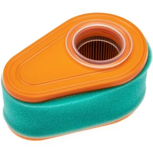 1x paper air filter, 1x foam filter compatible with ALPINA-Garden AT1 66 hcb Lawn Tractor, Ride On Mower - Vhbw