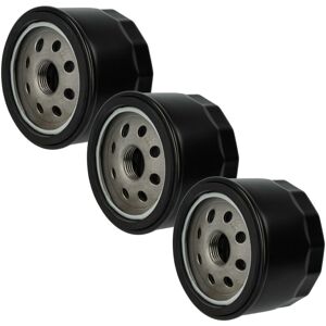 3x Replacement Oil Filter compatible with e-z-go ST480 40 Lawn Mower, Tractor Loader - Vhbw