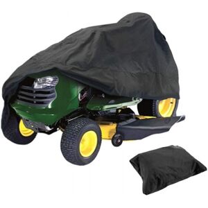 SERBIA M (1458598cm) Housse de tracteur de jardin, Housse tondeuse autoportée, Bâche en tissu Oxford 210D coupe-vent, Anti-pluie, Anti-poussière et anti-UV