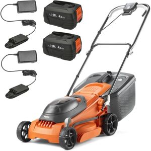 Flymo 36V EasiStore 380R Cordless Lawnmower Mower 38cm Twin 18v Bosch 2 x Batts Flymo 36V EasiStore 380R Cordless Lawnmower Mower 38cm Twin 18v Bosch 2 x Batts