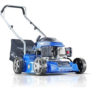 Hyundai - 18/46cm 139cc Self-Propelled Petrol Lawnmower HYM460SP Hyundai - 18/46cm 139cc Self-Propelled Petrol Lawnmower HYM460SP