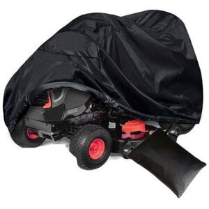 MUMU Ride-on Lawn Mower Cover, Garden Tractor Cover, Universal, Weatherproof, UV-resistant, Heavy-Duty 210D Oxford Fabric, Lawn Mower Tractor, (L177 x MUMU Ride-on Lawn Mower Cover, Garden Tractor Cover, Universal, Weatherproof, UV-resistant, Heavy-Duty 210D Oxford Fabric, Lawn Mower Tractor, (L177 x