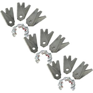 27x Blade Replacement for Bosch f 016 800 321 for Cordless Lawnmower - Cutter Blades, Silversteel - Vhbw 27x Blade Replacement for Bosch f 016 800 321 for Cordless Lawnmower - Cutter Blades, Silversteel - Vhbw