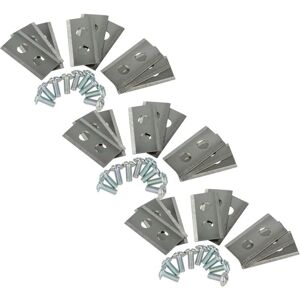 27x Replacement Blade compatible with Worx Landroid WA0190, WA0176, WG754E, s S300, s WR130E Cordless Lawnmower - Cutter Blades, Silversteel - Vhbw 27x Replacement Blade compatible with Worx Landroid WA0190, WA0176, WG754E, s S300, s WR130E Cordless Lawnmower - Cutter Blades, Silversteel - Vhbw