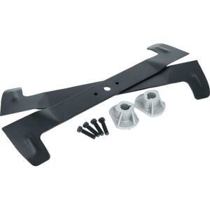 vhbw John Deere 82004341-0, 82004340-0 Lawn Mower Blade - Black Steel vhbw John Deere 82004341-0, 82004340-0 Lawn Mower Blade - Black Steel