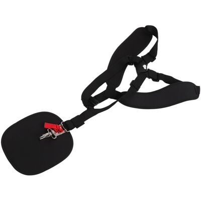 WOOSIEN Adjustable Lawn Mower Strap with Buckle Polyester Grass Trimmer Double Shoulder Strap WOOSIEN Adjustable Lawn Mower Strap with Buckle Polyester Grass Trimmer Double Shoulder Strap