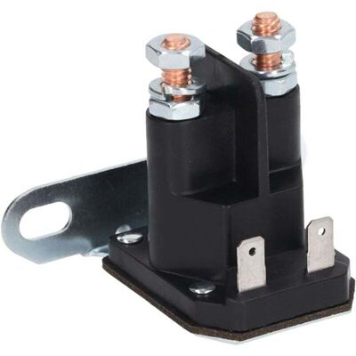 SNQ Aluminum ABS and copper solenoid starter relay, 1 unit, 12V DC, replacement accessory for MTD 725 lawn tractor 04439B SNQ Aluminum ABS and copper solenoid starter relay, 1 unit, 12V DC, replacement accessory for MTD 725 lawn tractor 04439B