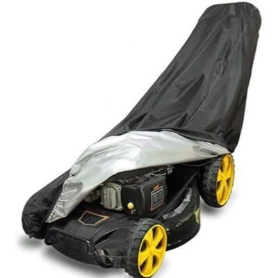 TORMATOR (Black, 191x110x67cm) Waterproof Oxford fabric lawnmower cover, dustproof and weatherproof lawn tractor cover. TORMATOR (Black, 191x110x67cm) Waterproof Oxford fabric lawnmower cover, dustproof and weatherproof lawn tractor cover.