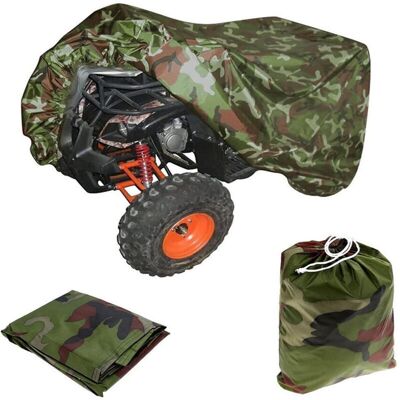 TEHTUY Garden Tractor Cover, Ride-on Mower Cover, 420D Oxford Fabric Tarpaulin, Windproof, Rainproof, Dustproof and UV-resistant (210 x 120 x 115CM) TEHTUY Garden Tractor Cover, Ride-on Mower Cover, 420D Oxford Fabric Tarpaulin, Windproof, Rainproof, Dustproof and UV-resistant (210 x 120 x 115CM)