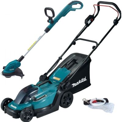 DLM330Z 18v lxt Cordless Lawn Mower 33cm + DUR181Z Grass Trimmer Strimmer - Makita DLM330Z 18v lxt Cordless Lawn Mower 33cm + DUR181Z Grass Trimmer Strimmer - Makita
