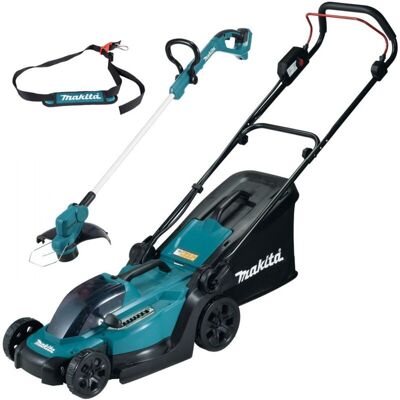 DLM330Z 18v lxt Cordless Lawn Mower 33cm + DUR193Z Grass Trimmer Strimmer - Makita DLM330Z 18v lxt Cordless Lawn Mower 33cm + DUR193Z Grass Trimmer Strimmer - Makita
