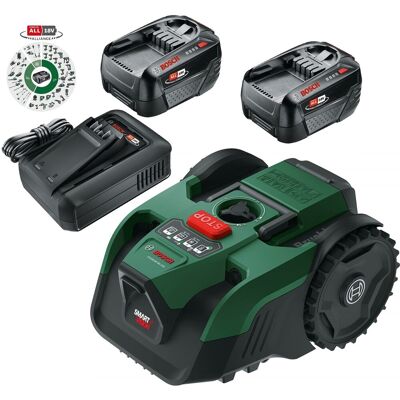 Bosch Visimow Robotic Lawnmower Visimow18v-200 Lawn Mower 1x 5.0 1x 4.0 Battery Bosch Visimow Robotic Lawnmower Visimow18v-200 Lawn Mower 1x 5.0 1x 4.0 Battery