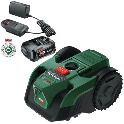 Bosch Visimow Robotic Lawnmower Visimow18v-100 Lawn Mower 1 X 2.5ah Battery Bosch Visimow Robotic Lawnmower Visimow18v-100 Lawn Mower 1 X 2.5ah Battery
