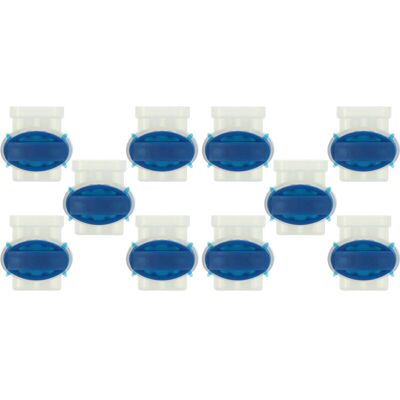 VHBW Husqvarna Automower perimeter wire connectors - Waterproof, transparent / blue VHBW Husqvarna Automower perimeter wire connectors - Waterproof, transparent / blue