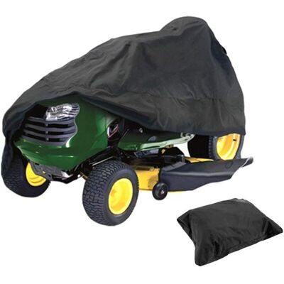 SNQ Waterproof protective cover for ride-on mower - UV protection - For garden tractor - M (177 x 110 x 110 cm). SNQ Waterproof protective cover for ride-on mower - UV protection - For garden tractor - M (177 x 110 x 110 cm).