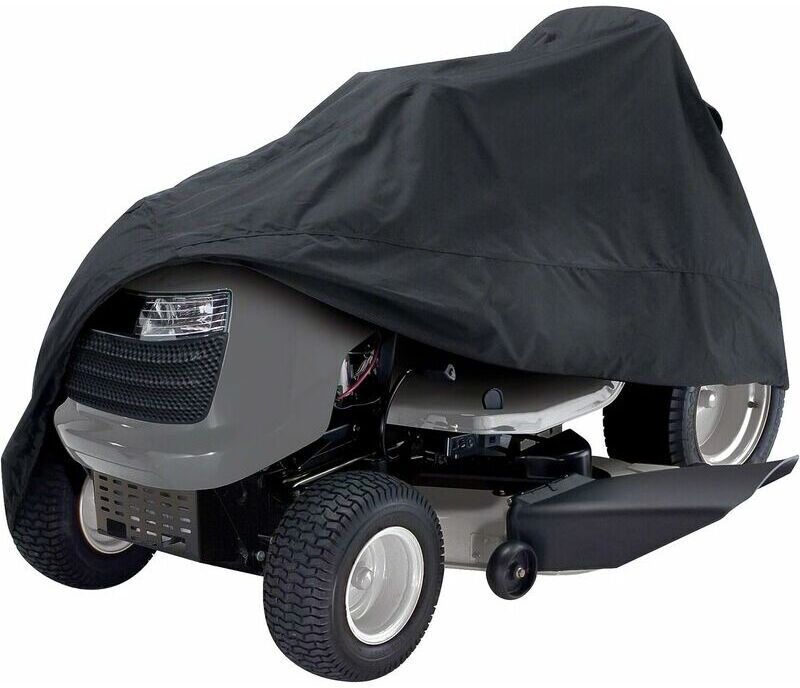ROSE Waterproof Heavy Duty Lawn Mower Cover for Outdoor Tractor Universal Fit Durable All Seasons Weather UV Dust Snow Proof Windproof for Garden Tractor