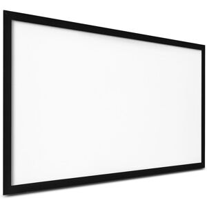 130Inch Projection Screen 16:9 4K hdtv Movie Screen Fixed Frame 3D Projector Screen for 4K hdtv Movie Theater Outdoor Use(130inch) - Vevor