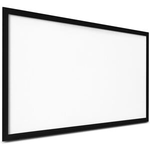 130Inch Projection Screen 16:9 4K hdtv Movie Screen Fixed Frame 3D Projector Screen for 4K hdtv Movie Theater Outdoor Use(130inch) - Vevor