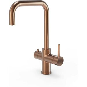 S.i.a - 4-In-1 Hot Water Kitchen Tap With Tank & Filter, Copper Finish - sia HWT4CU