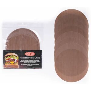 BAKE O GLIDE Bake-O-Glide Reusable Non Stick Burger Liners