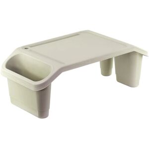 GEEZY Cream Bed Tray Sofa Table Serving Portable Breakfast Laptop Desk to Eat & Work - Cream