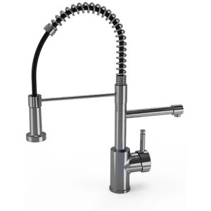 Multiuse 3-in-1 Chrome Finish Hot Water Kitchen Tap Mixer with Handset - Ellsi