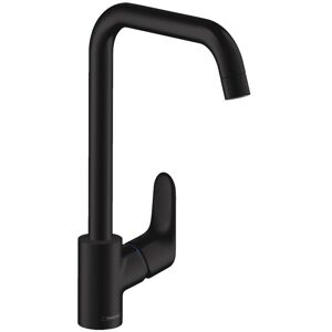 Focus M41 Single lever kitchen mixer 260, matt black, 1 jet (31820670) - Hansgrohe