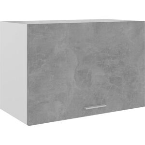 Hanging Cabinet Concrete Grey 60x31x40 cm Engineered Wood vidaXL - Grey