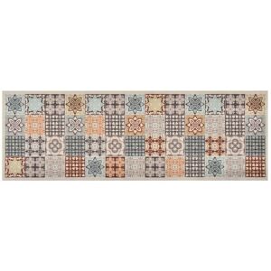 Kitchen Carpet Washable Mosaic Colour 60x180 cm - Hommoo