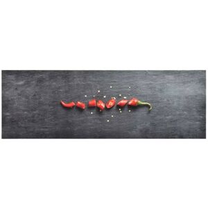 Hommoo - Kitchen Carpet Washable Pepper 45x150 cm