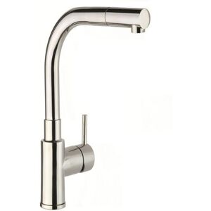 JUST TAPS PLUS Jtp Apco Mono Kitchen Sink Mixer Tap Pull-Out Spout - Stainless Steel