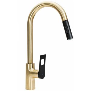 Kitchen Faucet REA Soul Gold Black - gold / black