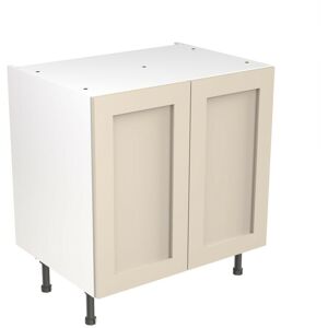 Quick Build Full Kitchen Base / Wall / Tall Unit Set - Cashmere Matt - Shaker Doors Base Unit 800mm - Kitchen Kit