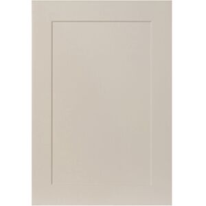 Quick Build Full Kitchen Base / Wall / Tall Unit Set - Cashmere Matt - Shaker Doors Shaker Sample Kitchen Unit Cabinet Door 396mm - Kitchen Kit