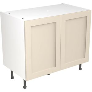 Quick Build Full Kitchen Base / Wall / Tall Unit Set - Cashmere Matt - Shaker Doors Base Unit 1000mm - Kitchen Kit