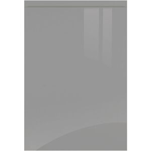 KITCHEN KIT Quick Build Full Kitchen Base / Wall / Tall Unit Set - Dust Grey Gloss - J-Pull Handleless Doors J-Pull Sample Kitchen Unit Cabinet Door 396mm