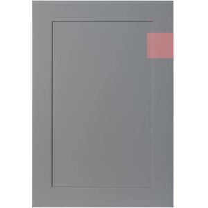 Quick Build Full Kitchen Base / Wall / Tall Unit Set - Dust Grey Matt - Shaker Doors Shaker Sample Kitchen Unit Cabinet Door 396mm - Kitchen Kit