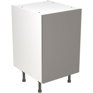 Kitchen Kit Quick Build Full Kitchen Base / Wall / Tall Unit Set - Dust Grey Matt - Slab Doors Base Unit 500mm